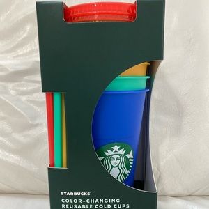 Starbucks color changing tumblers